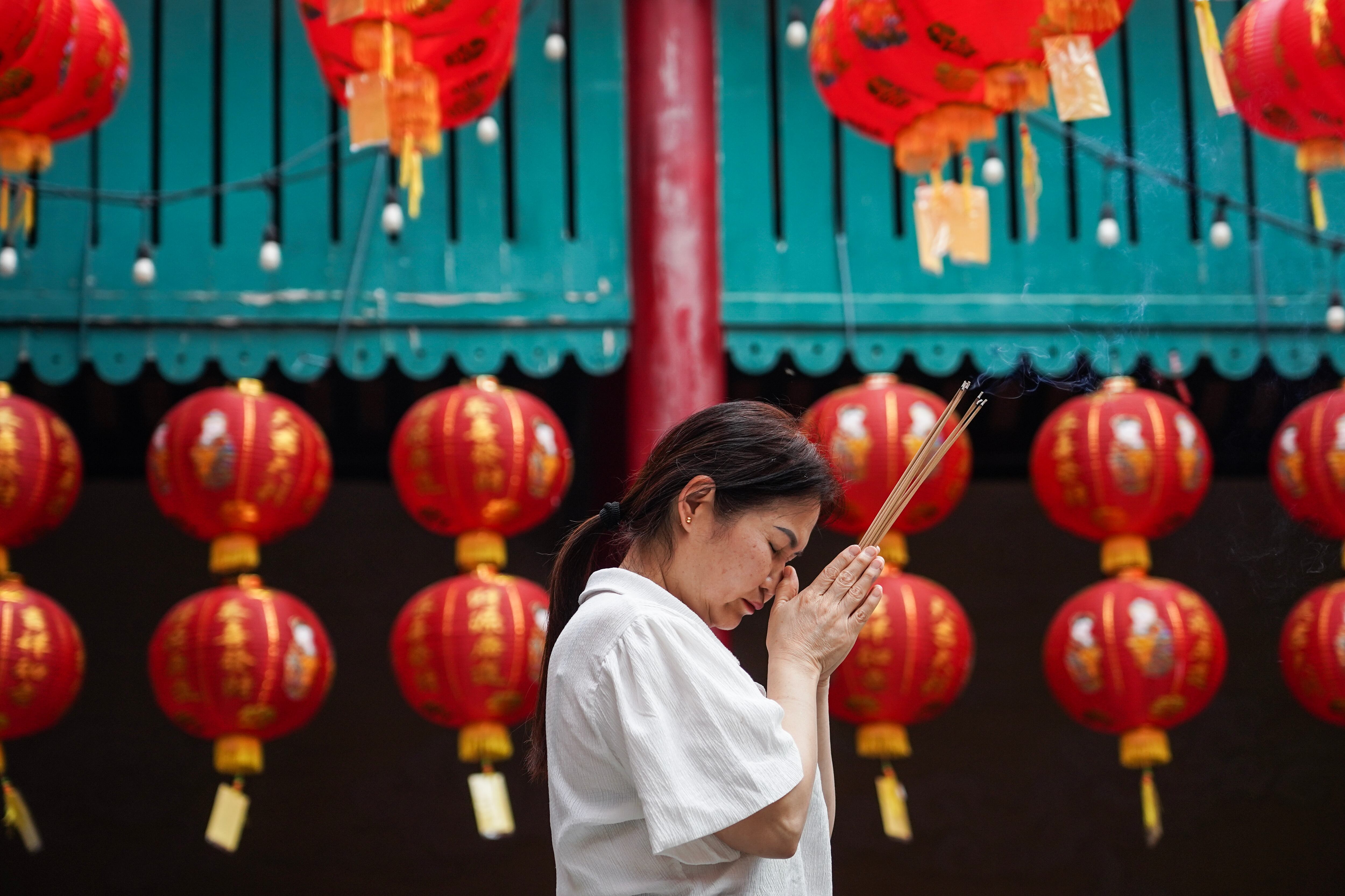Celebración del Año Nuevo Lunar del Caballo de Fuego en China.
(Foto:    Anusak Laowilas/NurPhoto via Getty Images)