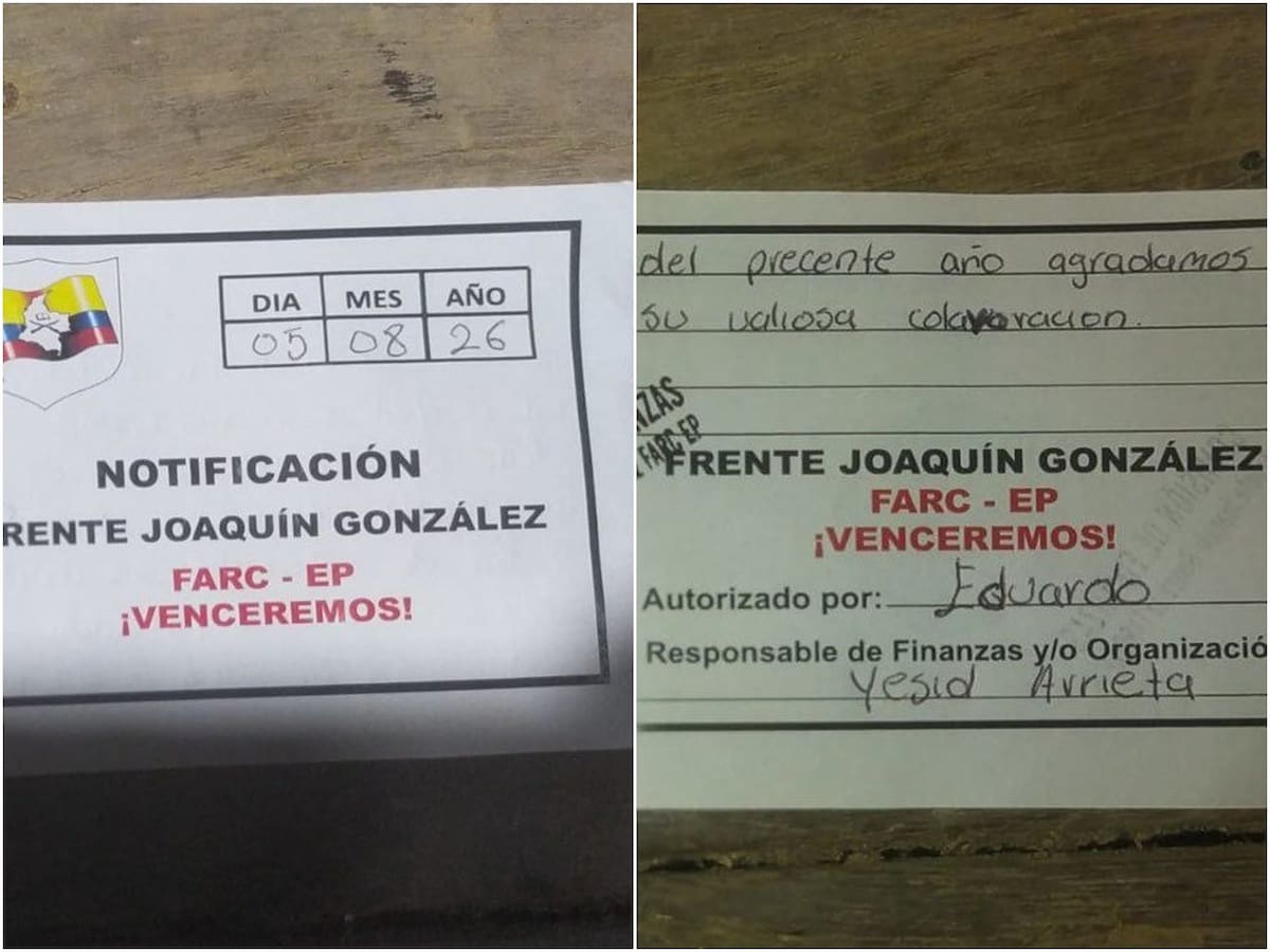 Gobernadora del Tolima advierte de extorsiones del frente Joaquín González en el municipio de Rovira