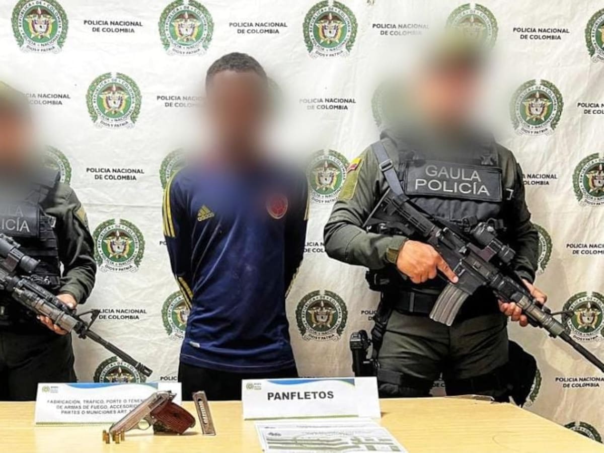 Capturaron a presunto extorsionista que delinquía con el Clan del Golfo en Bolívar