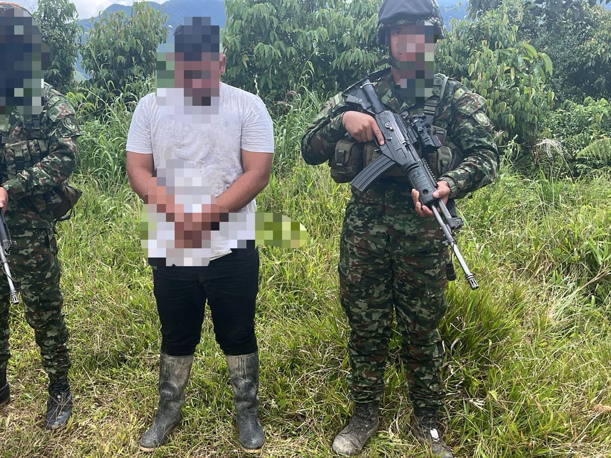 Capturado presunto integrante y explosivista de las disidencias de las Farc en el Cauca