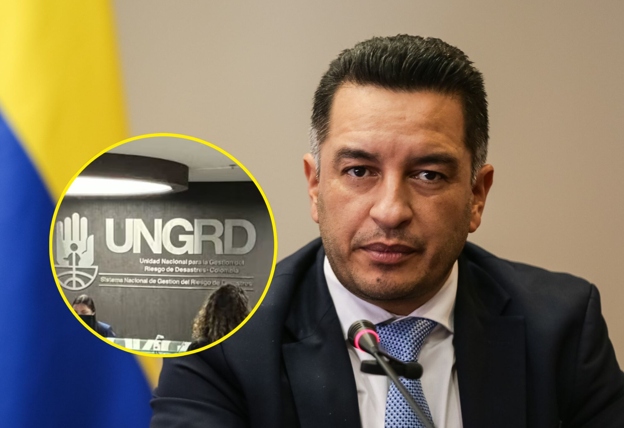 Andrés Idárraga, secretario de Transparencia y UNGRD | Fotos: Colprensa