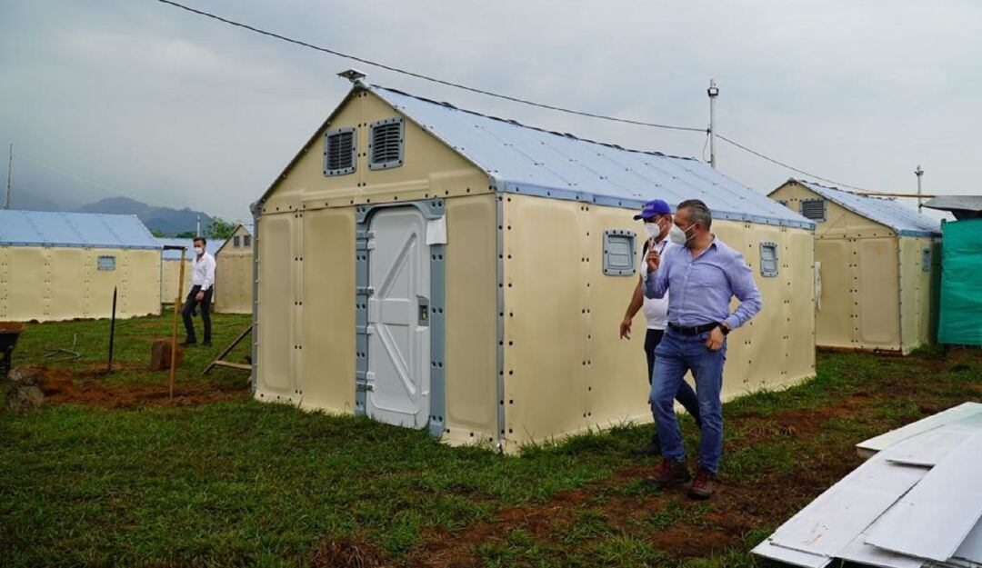Avanzan los proyectos de vivienda definitiva para las comunidades excombatientes y sus familias, de Doncello  Caquetá.