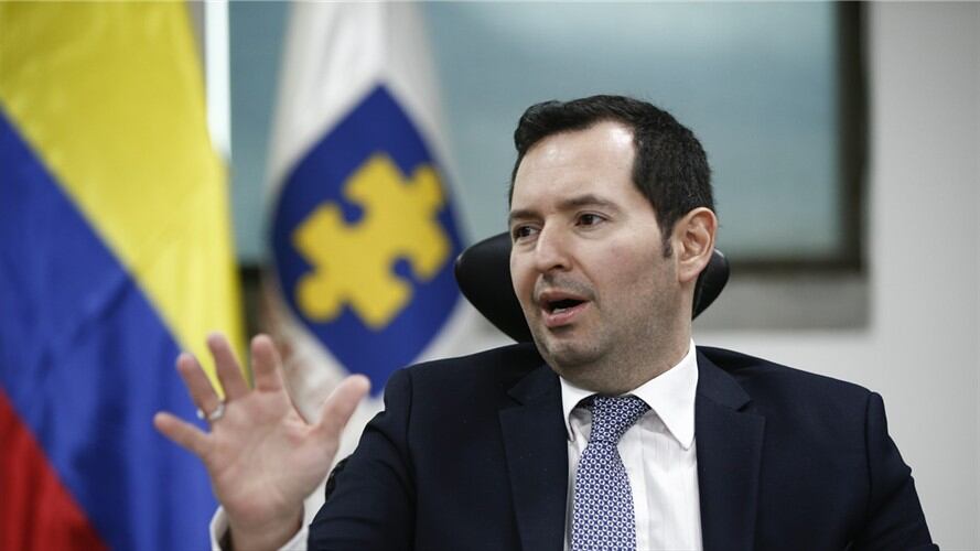 Jorge Perdomo, fiscal general de la Nación. Foto: Colprensa