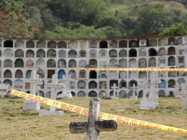 Cementerio Las Mercedes en Dabeiba, Antioquia / Foto: Colprensa
