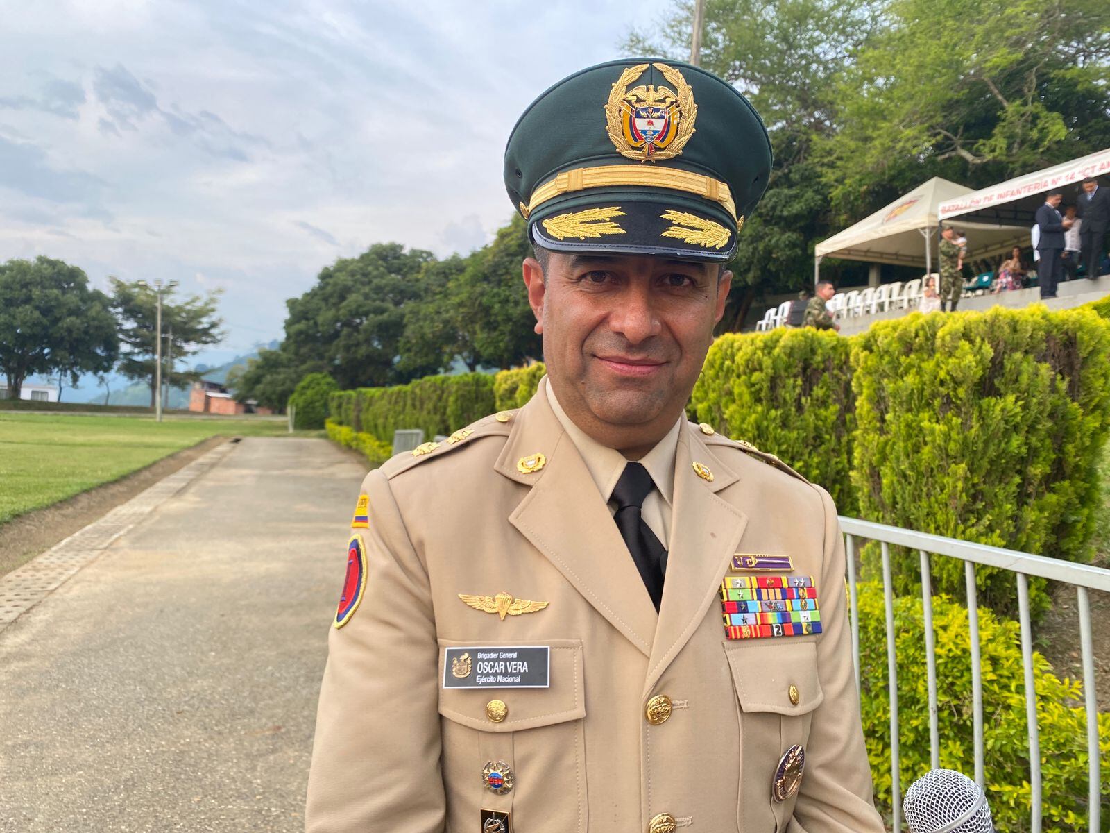 BG. Oscar Vera, nuevo comandante de la Quinta Brigada.