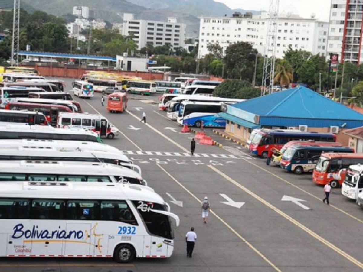Terminal de Cali sin servicio de transporte intermunicipal