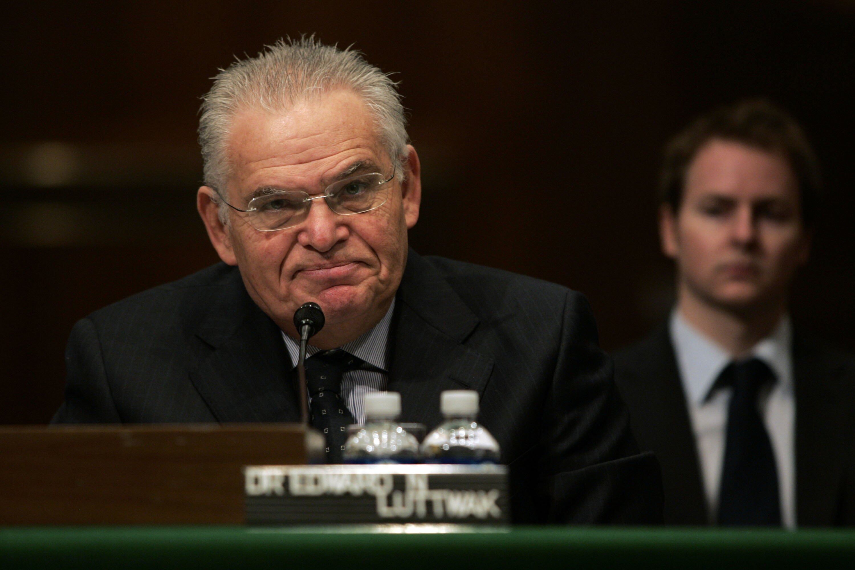 Edward Luttwak. (Photo by Jamie Rose/Getty Images)