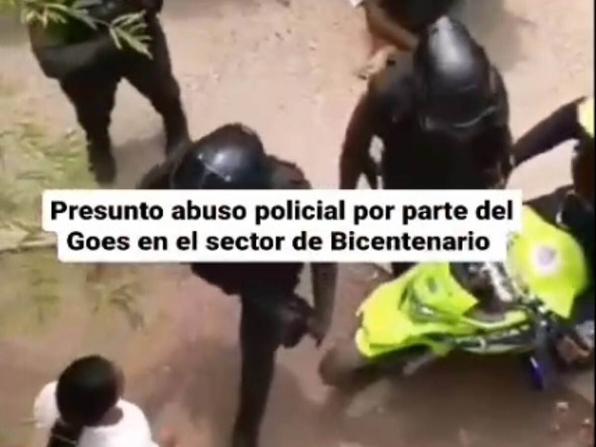 Denuncian presunto abuso policial contra joven en barrio Bicentenario: ¿qué dice la Policía?