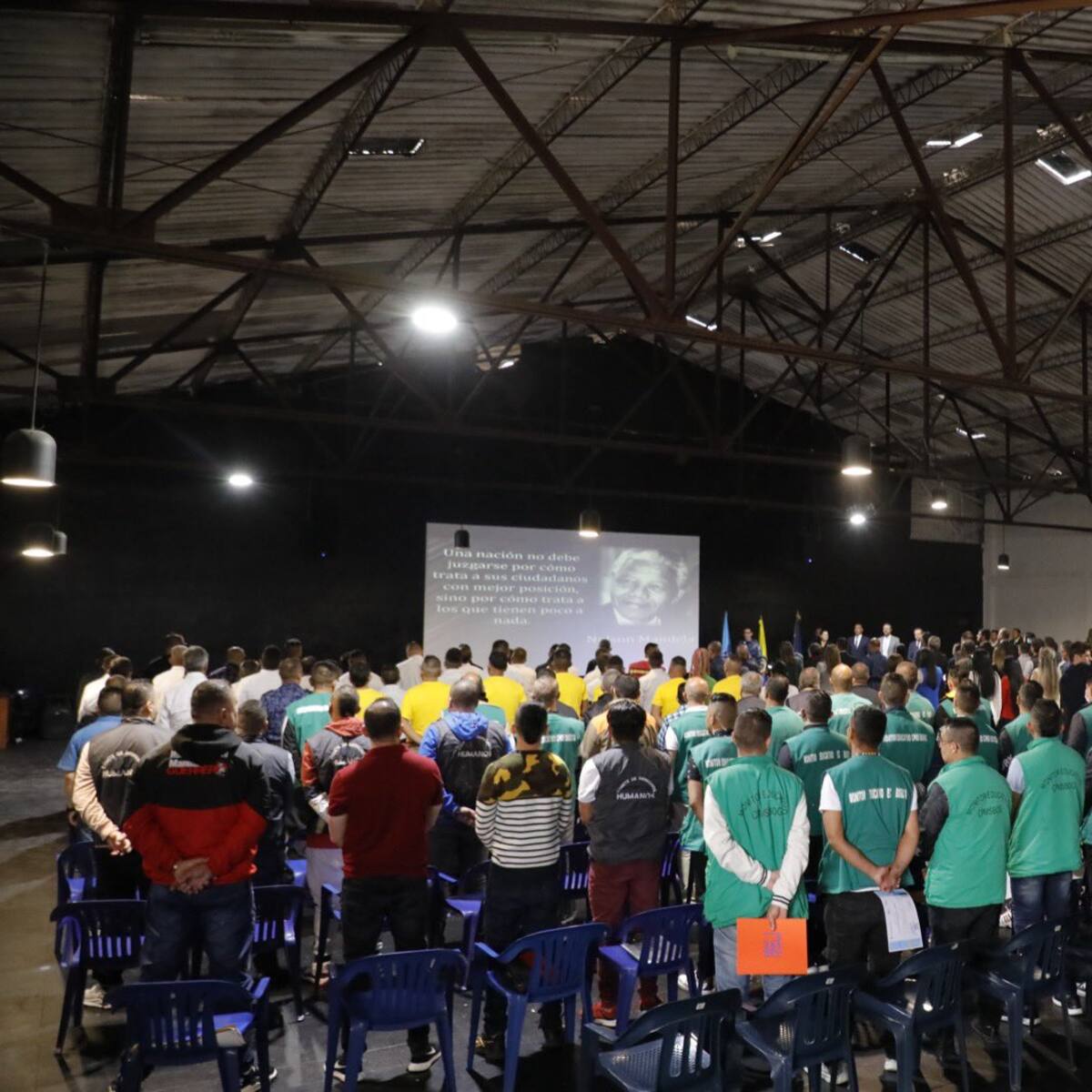 40 servidores del INPEC se graduaron en el curso ‘Reglas Nelson Mandela’