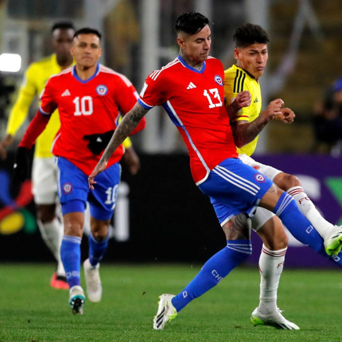 En VIVO Chile vs. Colombia: siga el minuto a minuto del partido por las Eliminatorias