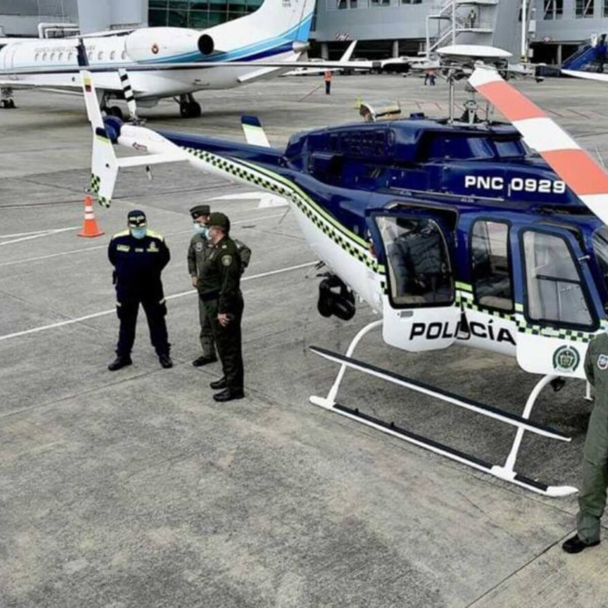 Con un helicóptero de alta tecnología reforzarán la seguridad en Risaralda