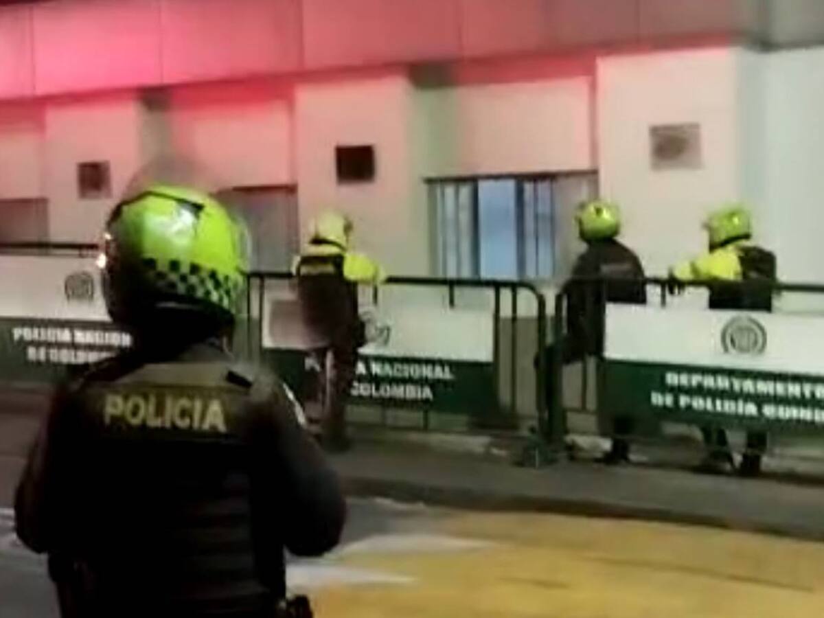 Dos lesionados por intento de motín en CAI de la Policía del barrio Santander en Armenia