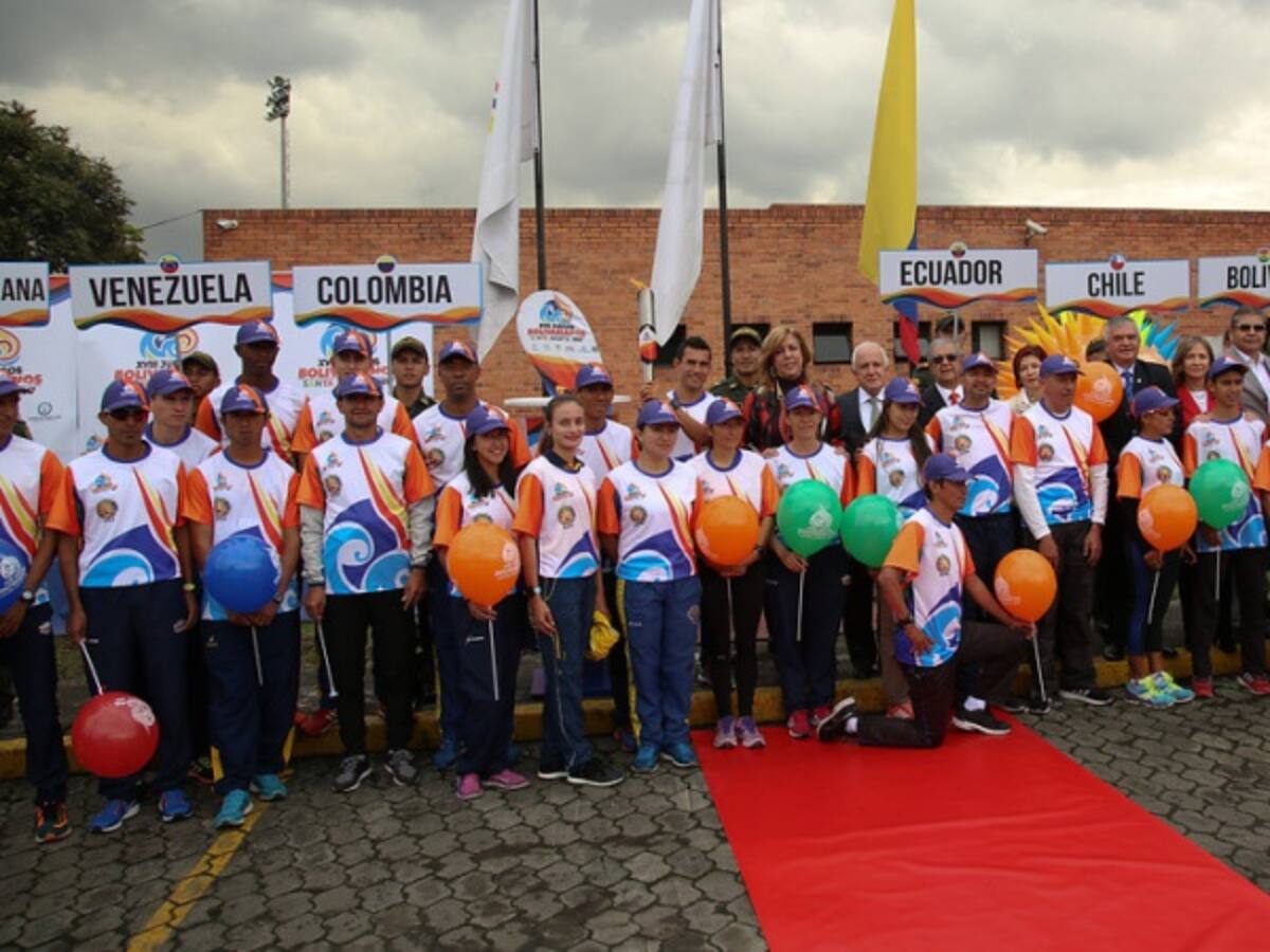 La alfombra roja de los Juegos Bolivarianos se despliega en Santa Marta