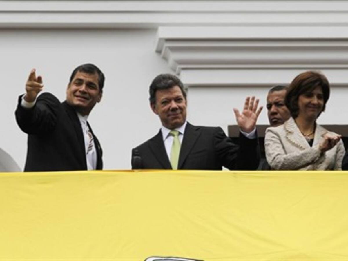 Correa y Santos, con sus gabinetes de ministros, se reunirán en mayo