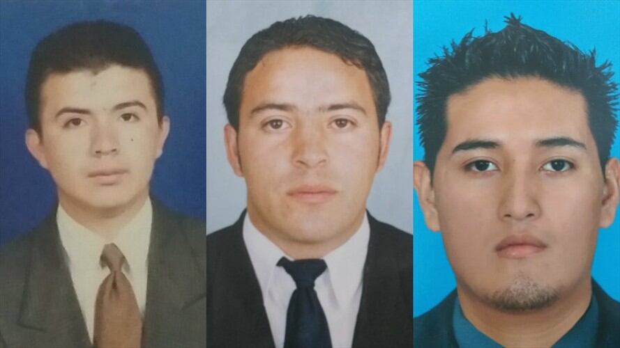 Hasta ahora se ha confirmado la captura de nueve personas vinculadas con el homicidio de Douglas Dimitry Guerrero, Yair Alonso Montenegro y Willington Montenegro. Foto: Colprensa