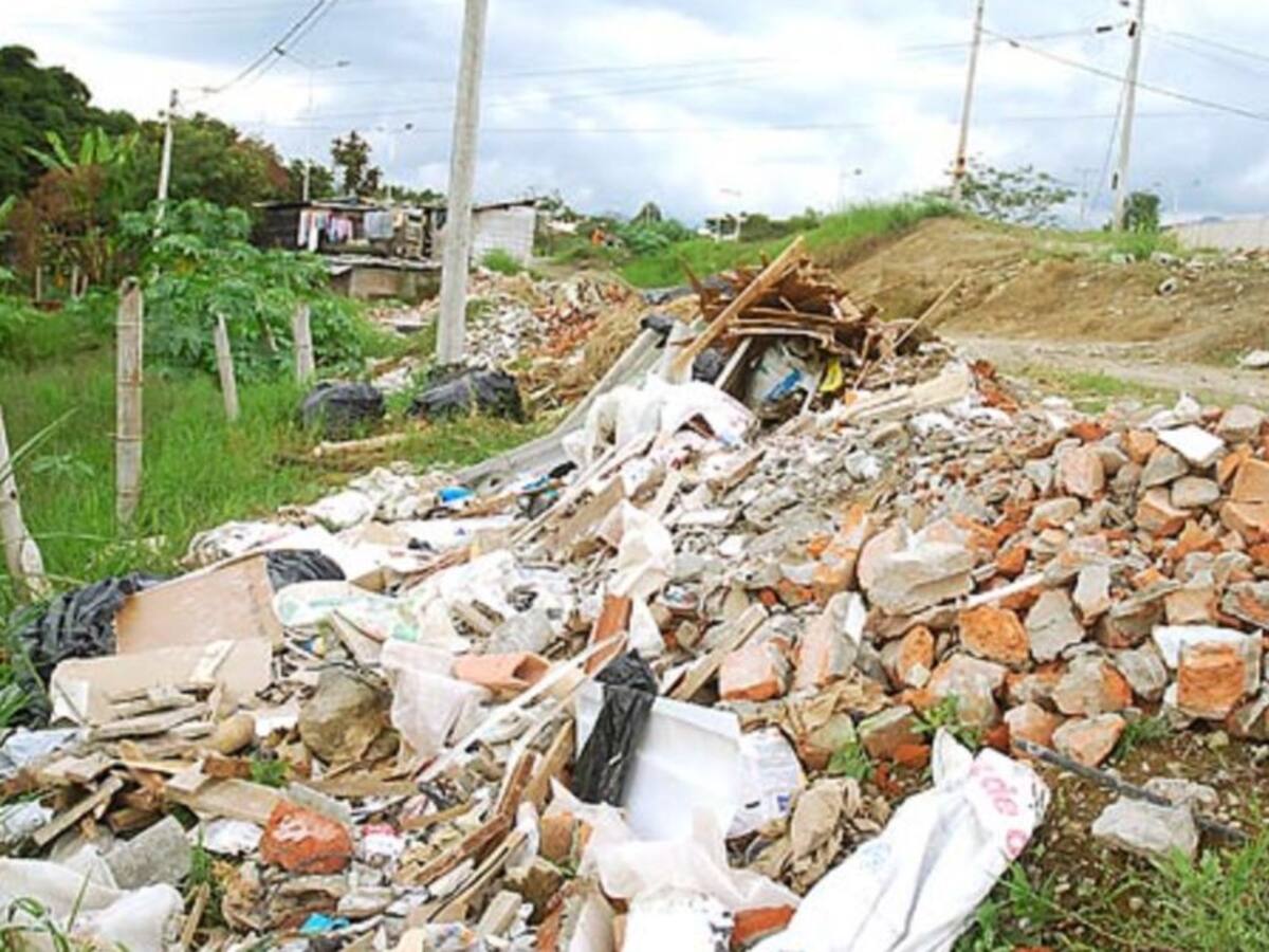 Escombrera, Quindío sin lugar para disponer y aprovechar residuos de construcción