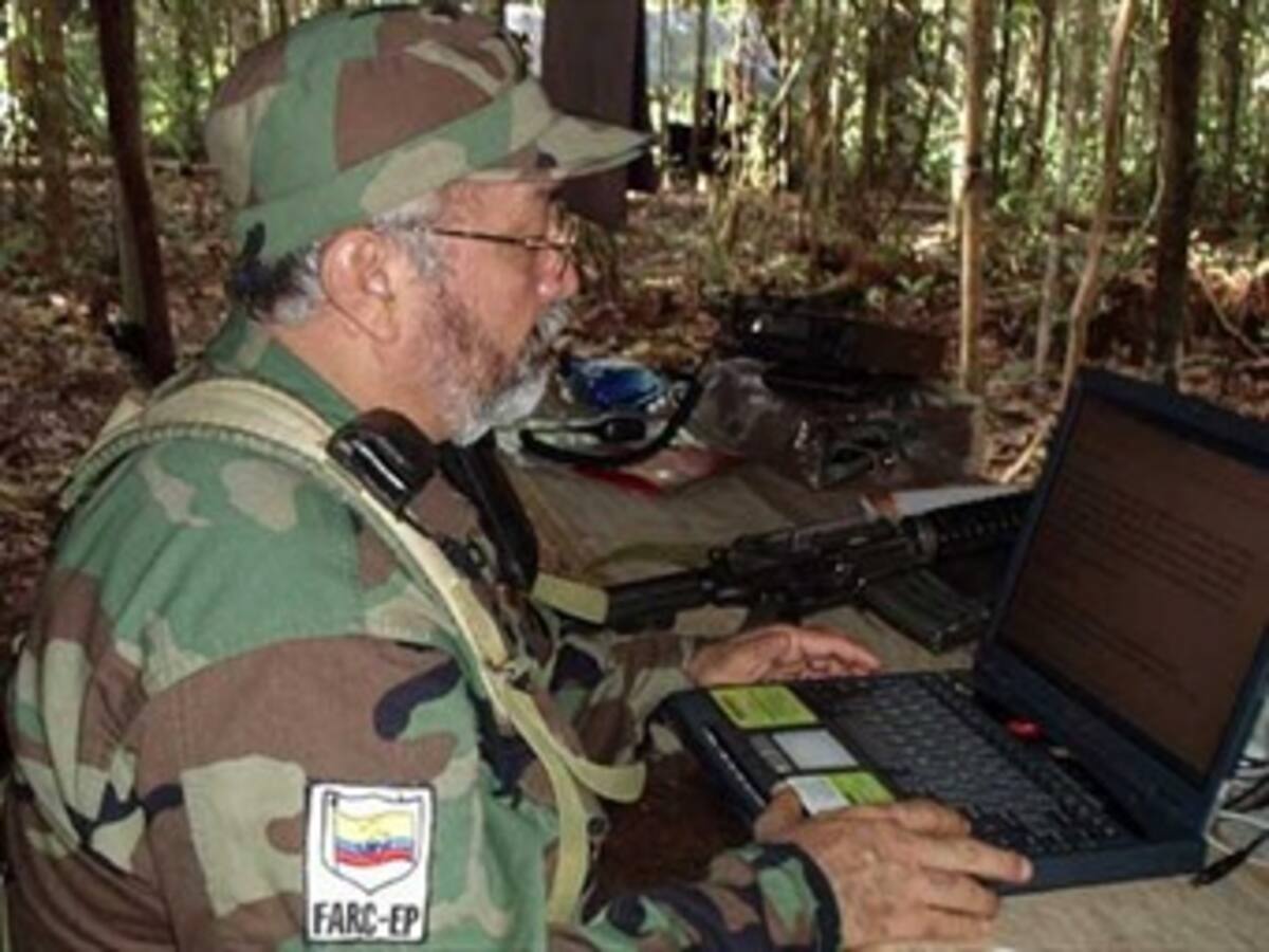 Hallan computadores de las Farc cerca a donde fueron fusilados cuatro secuestrados