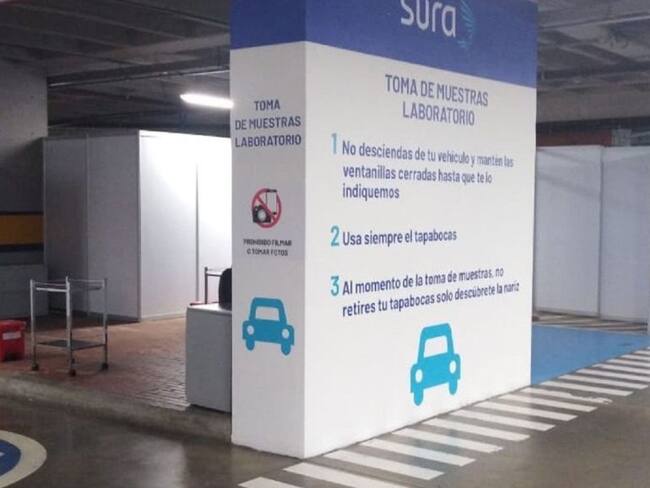 Sura tomará muestras de coronavirus sin que el paciente salga de su carro