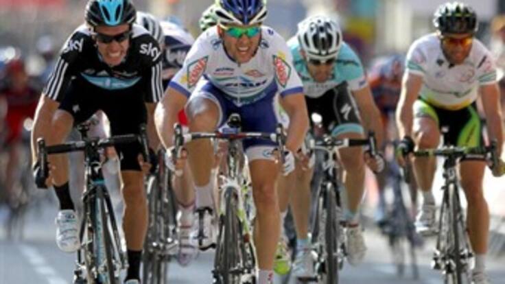 El colombiano Rigoberto Urán fue segundo en la quinta etapa de la Vuelta a Cataluña