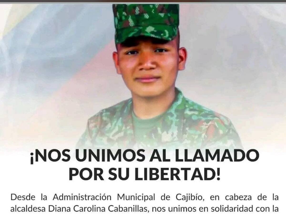 Disidencias entregan prueba de supervivencia de soldado secuestrado en Cauca