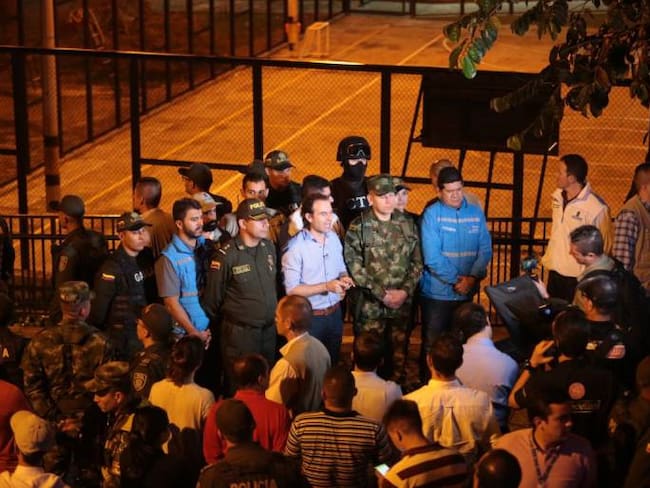 Con disparos recibieron a Federico Gutiérrez en la comuna 13