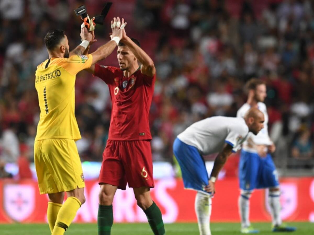 Portugal gana sin Cristiano a una Italia sin juego, en la Liga de Naciones
