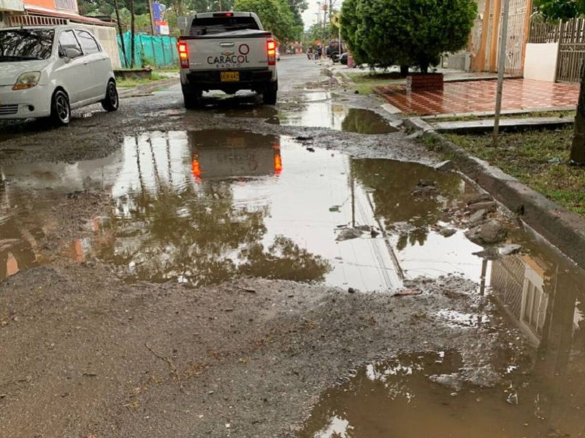 Las quejas de la comunidad sobre los huecos en las calles de sus barrios