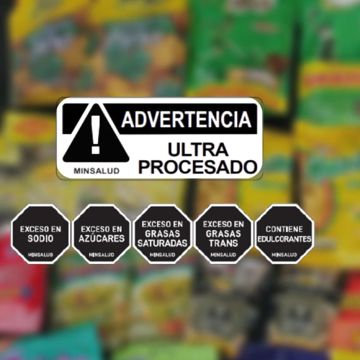 Invima niega enfrentamientos con MinSalud y respalda nuevo etiquetado de alimentos