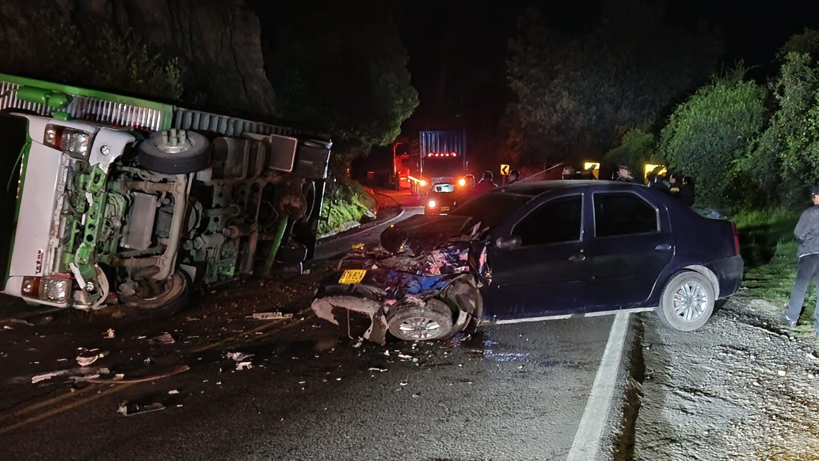 Grave accidente de tránsito en la vía Ubaté-Zipaquirá: esto se sabe