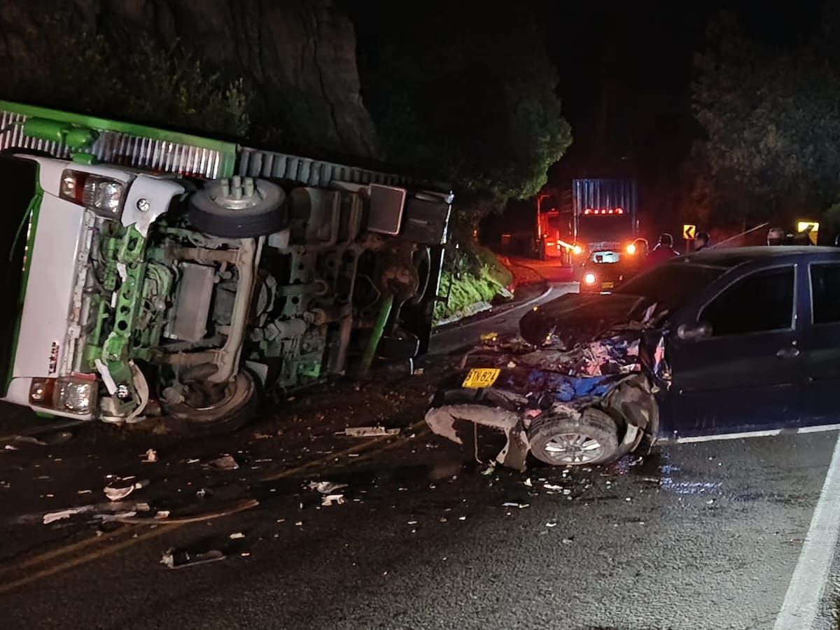 Grave accidente de tránsito en la vía Ubaté-Zipaquirá: esto se sabe