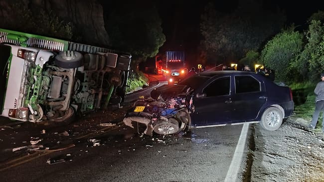 Grave accidente de tránsito en la vía Ubaté-Zipaquirá: esto se sabe