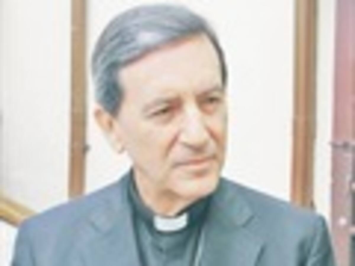 Monseñor Rubén Salazar, presidente de la Conferencia Episcopal, reafirma compromiso de la Iglesia en los diálogos de paz