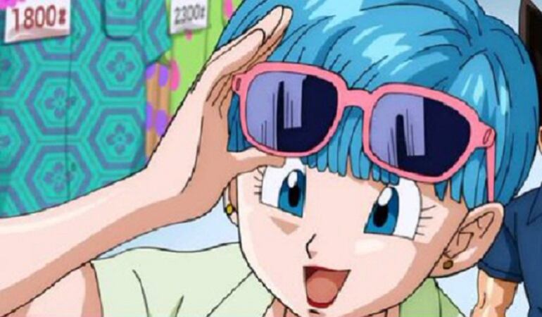 El personaje animado llamado 'Bulma'