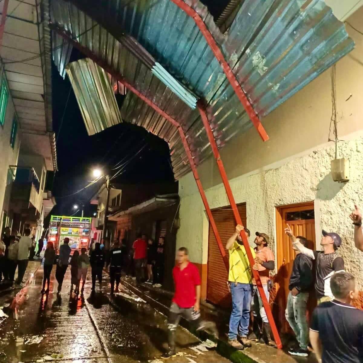 Varias emergencias por lluvias se registraron en Arboleda, Pensilvania