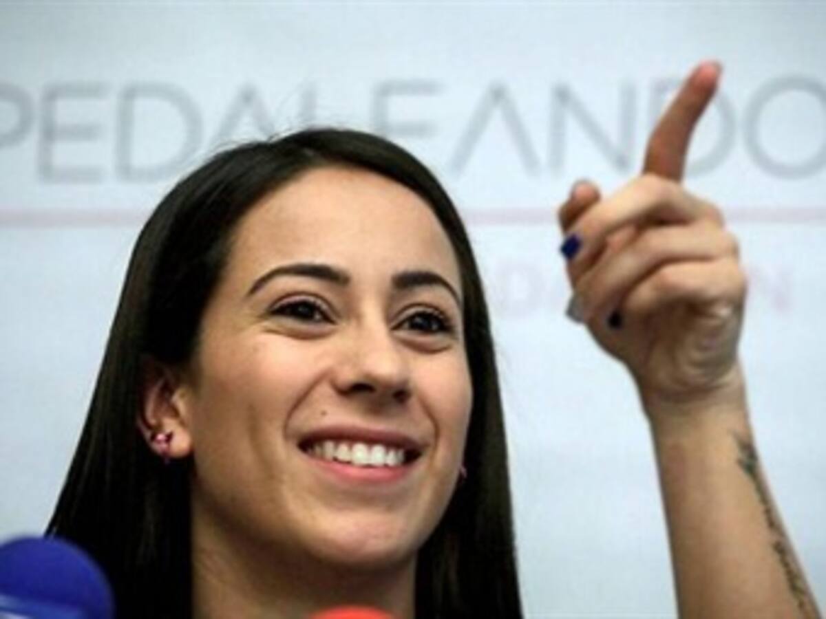 Mariana Pajón invitó a los colombianos a participar en homenajes a Gabo