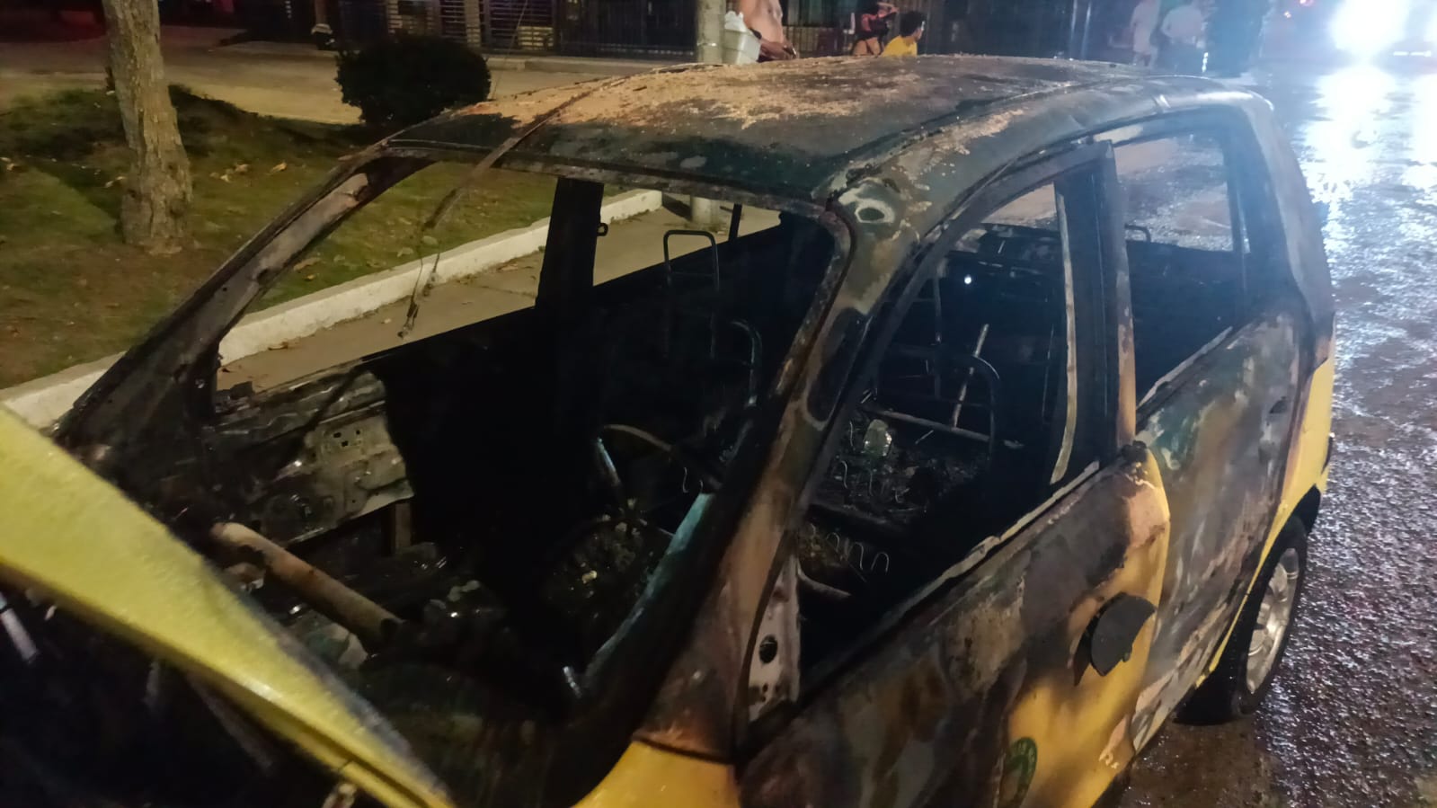 Incinerado en un 97%, luego de tener la falla eléctrica.