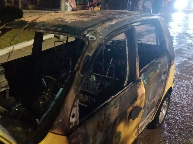 Incinerado en un 97%, luego de tener la falla eléctrica.