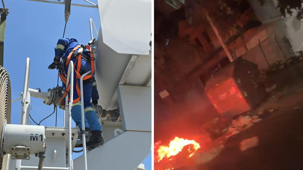 Fallas eléctricas golpean a Santa Marta durante todo el día: Air-e explica qué pasó