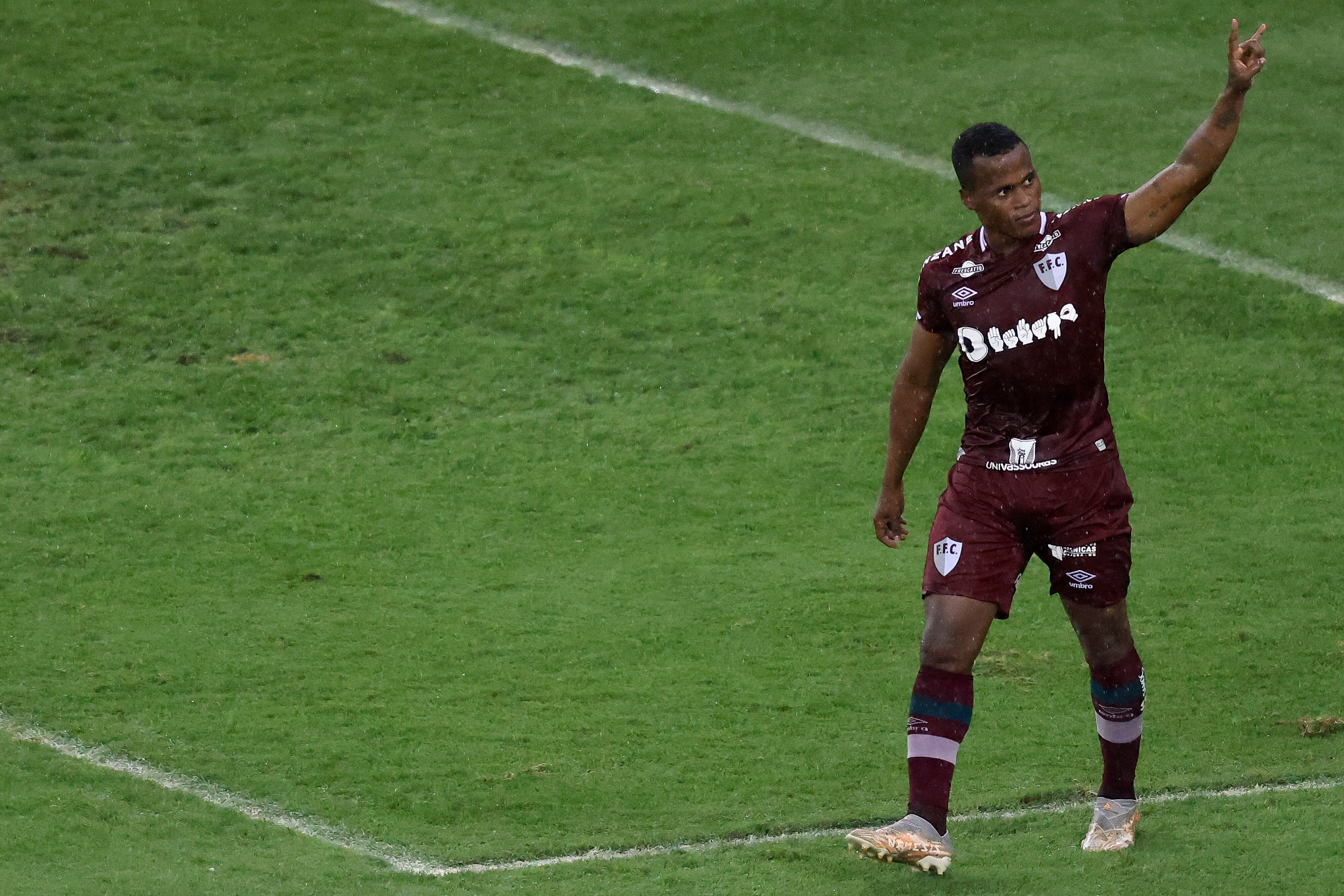 Jhon Arias viene siendo la gran figura del Fluminense.