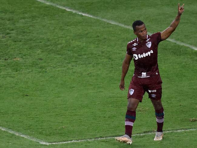 Jhon Arias viene siendo la gran figura del Fluminense.