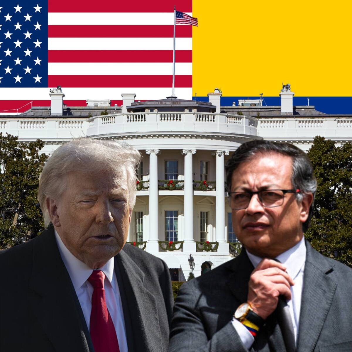 Presidente Gustavo Petro confirmó que el 3 de febrero se reunirá con Donald Trump, en Washington