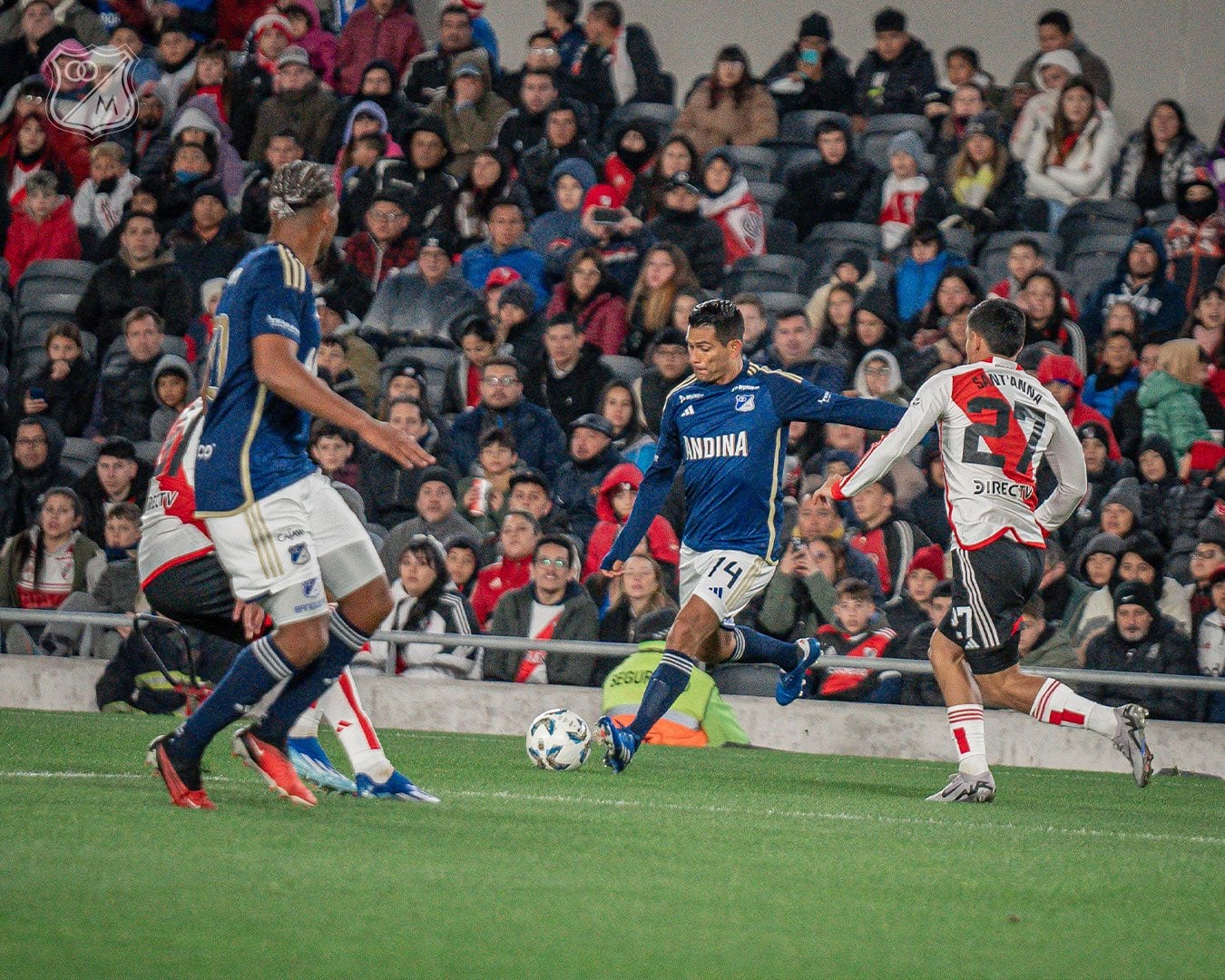 Millonarios volverá a enfrentarse a River Plate, nuevamente en amistoso / Twitter: @MillosFCoficial.