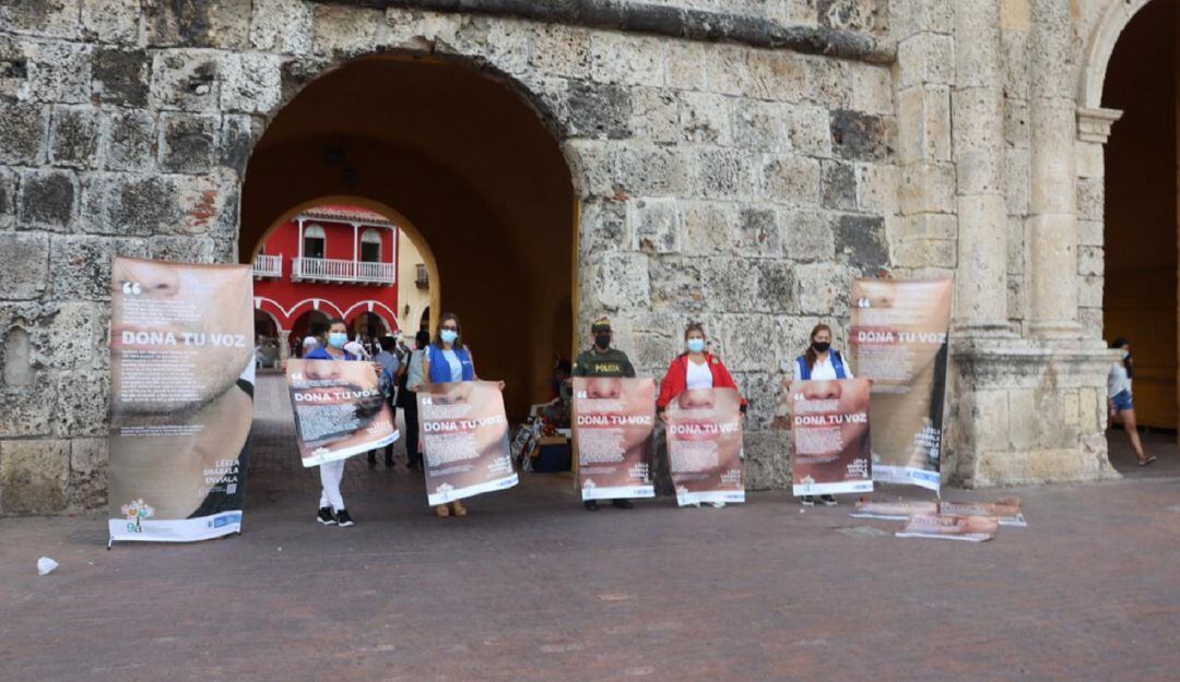 En Cartagena y los municipios se adelanta la campaña que busca preservar la memoria viva de lo sucedido para que los hechos no se repitan