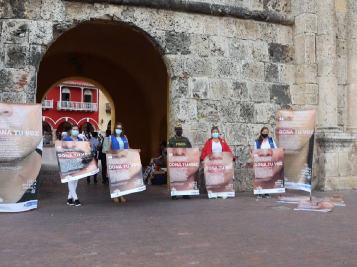 Bolivarenses donan su voz por las víctimas del conflicto armado