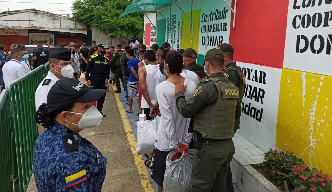 Traslado de detenidos