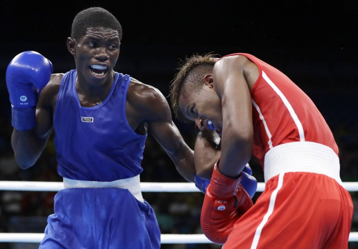 Joahnys Argilagos no pudo con la contundencia de los puños colombianos.