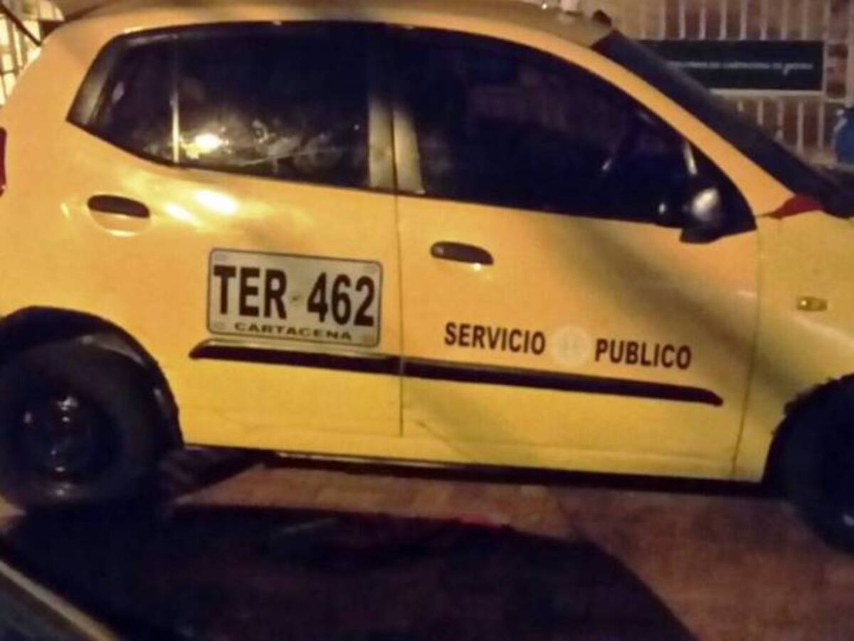 Banda de asaltantes utilizaba un taxi para cometer robos en Centro Histórico de Cartagena