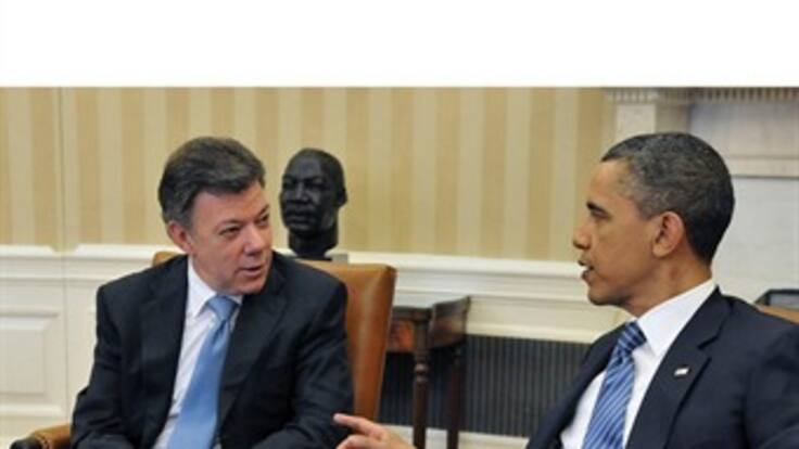 Avanza reunión Santos - Obama donde se discute alianza para postconflicto