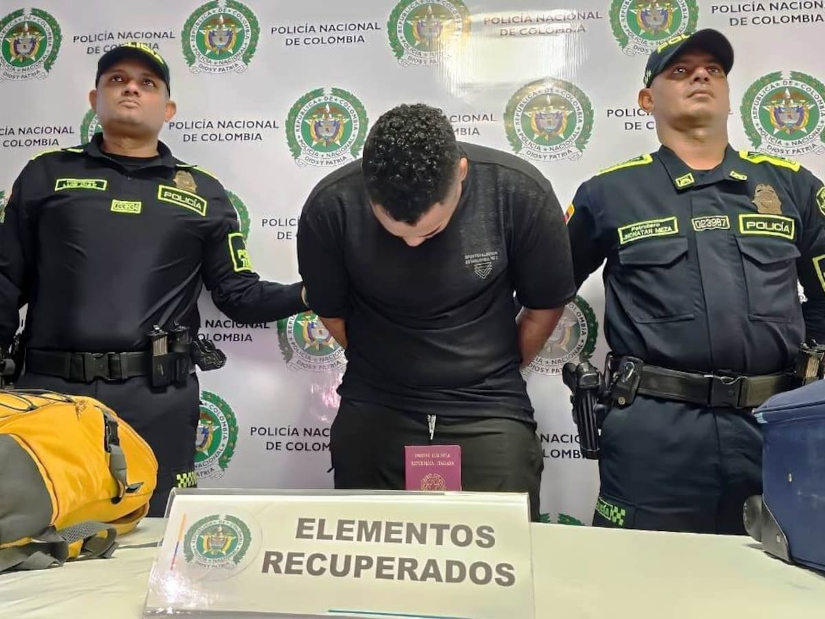 Capturan a taxista señalado de llevarse equipaje de turista italiano en Cartagena