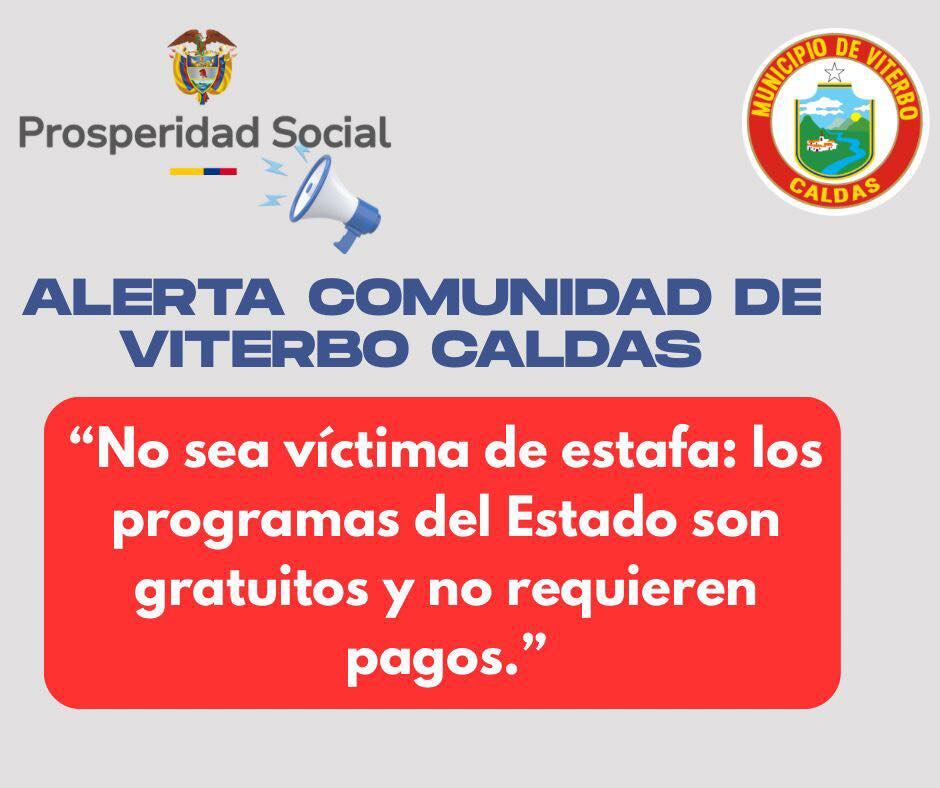 Foto: Facebook Alcaldía de Viterbo Caldas.